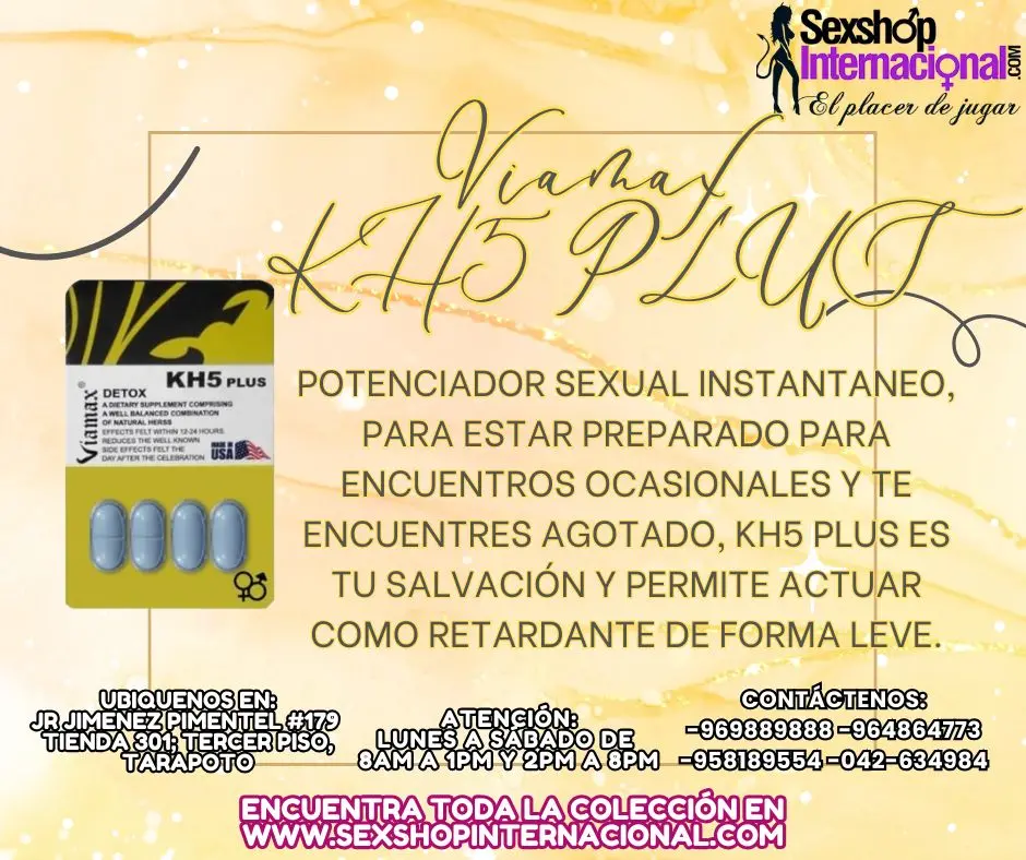 KH5 PLUS AUMENTO DE ENERGIA INSTANTANEA PARA DAR BUENA IMPRESION