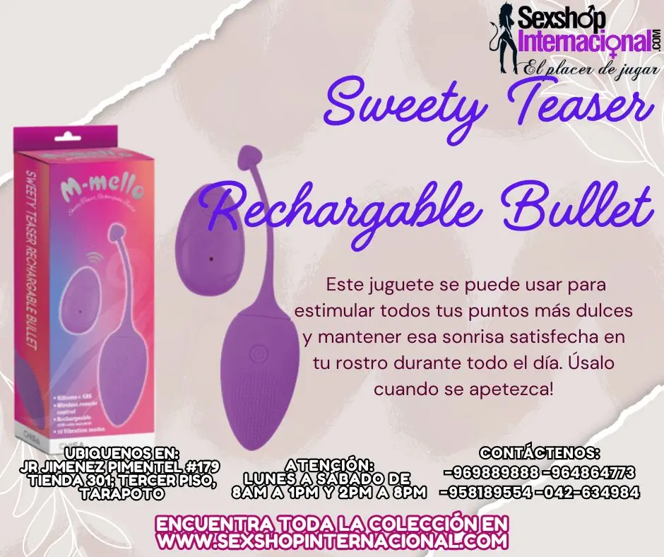 SWEETY TEASER RECHARGABLE BULLET