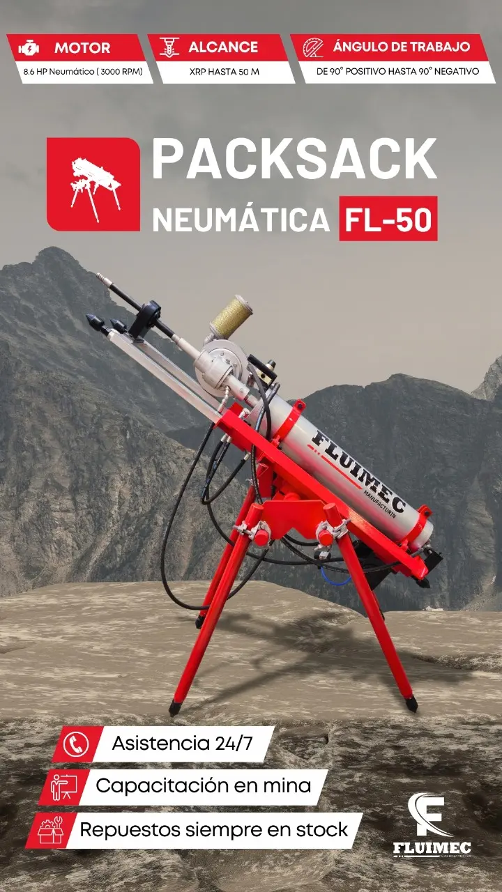 PACKSACK NEUMÁTICA FL50 MINA 