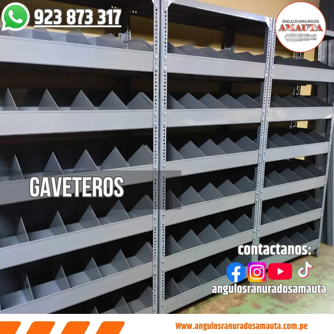 VENTA DE ÁNGULOS RANURADOS Y ESTRUCTURAS METALICAS