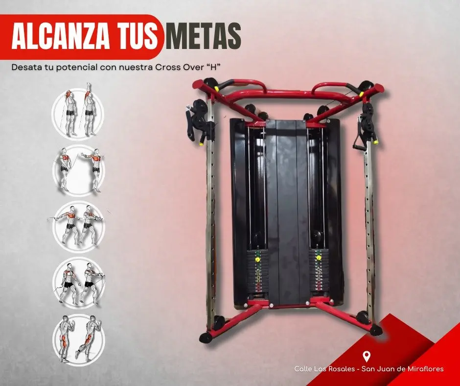  Equipos de gimnasio profesionales - Fabricación nacional con garantía 
