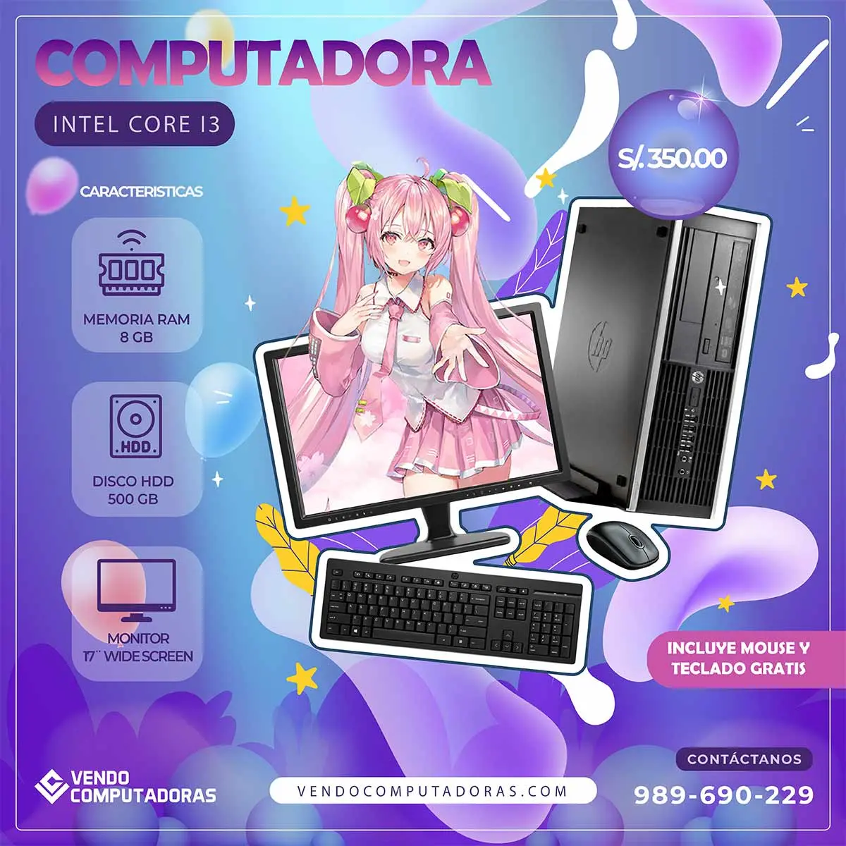  Rendimiento y estilo Descubre nuestras computadoras ahora.