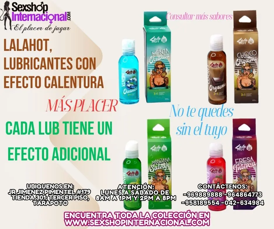 NO SOLO AYUDA A DESLIZAR RAPIDO SINO PERMITE EXPLORAR UN PLACER CON SENSACIONES DIFERENTES