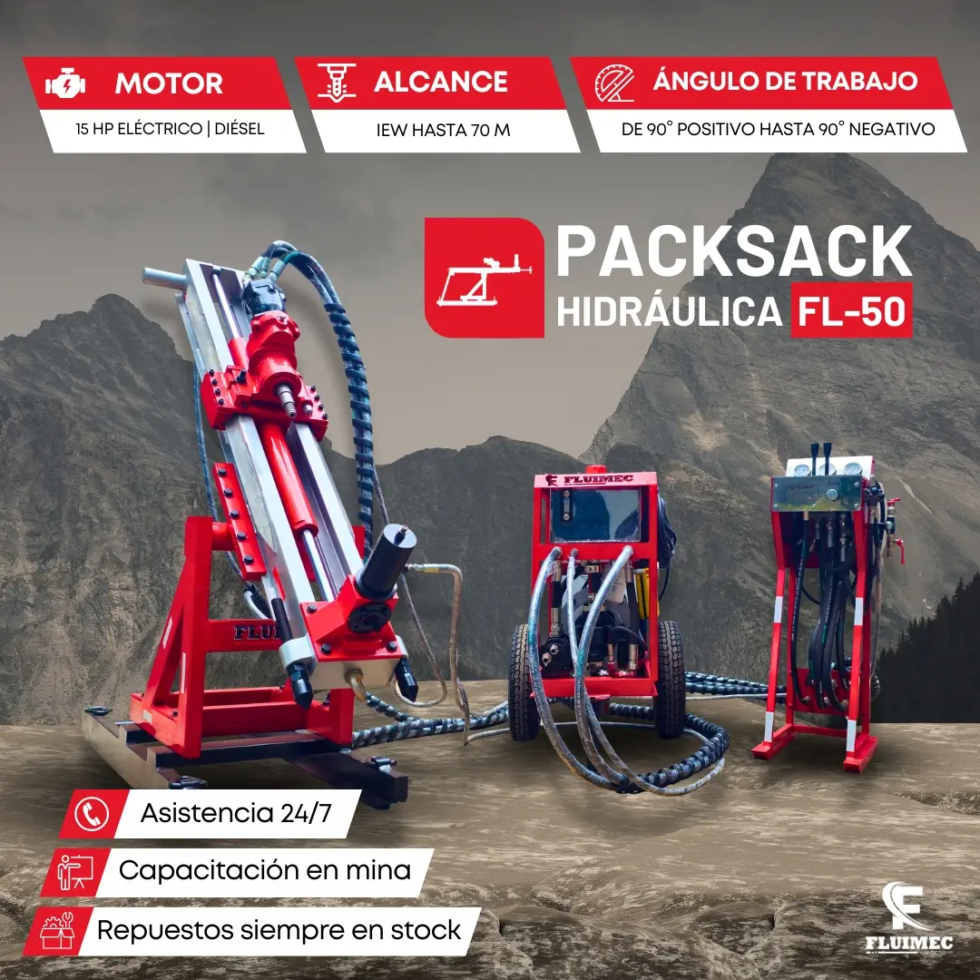 PACKSACK HIDRÁULICA FL50 socavón 