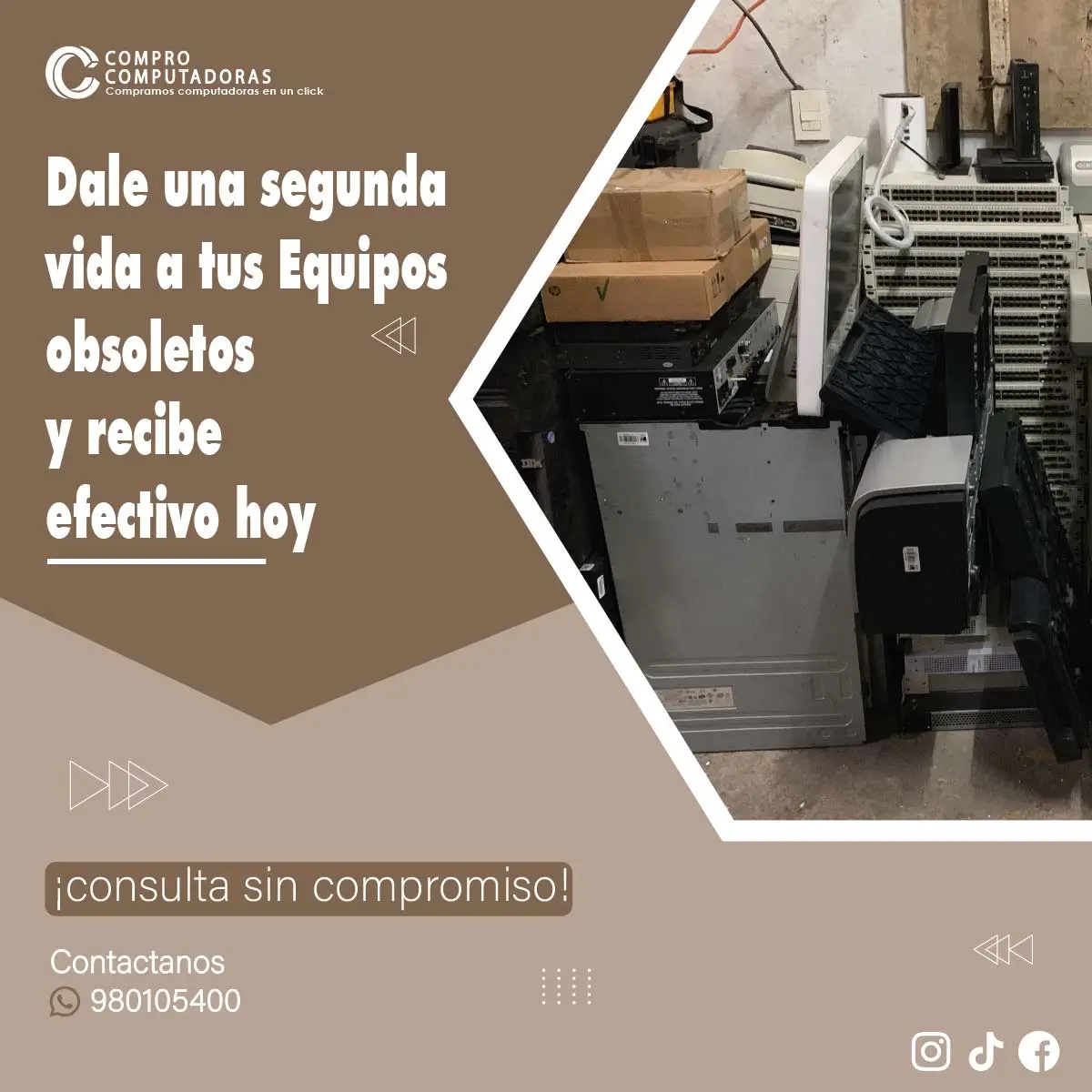COMPRAMOS EQUIPOS OBSOLETOS 