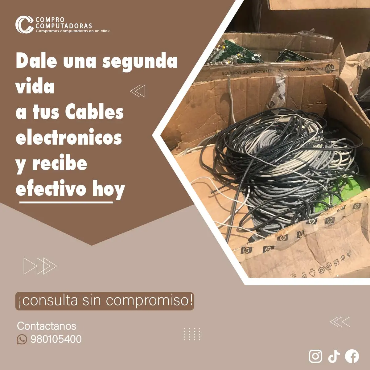 COMPRAMOS CABLES ELECTRICOS 