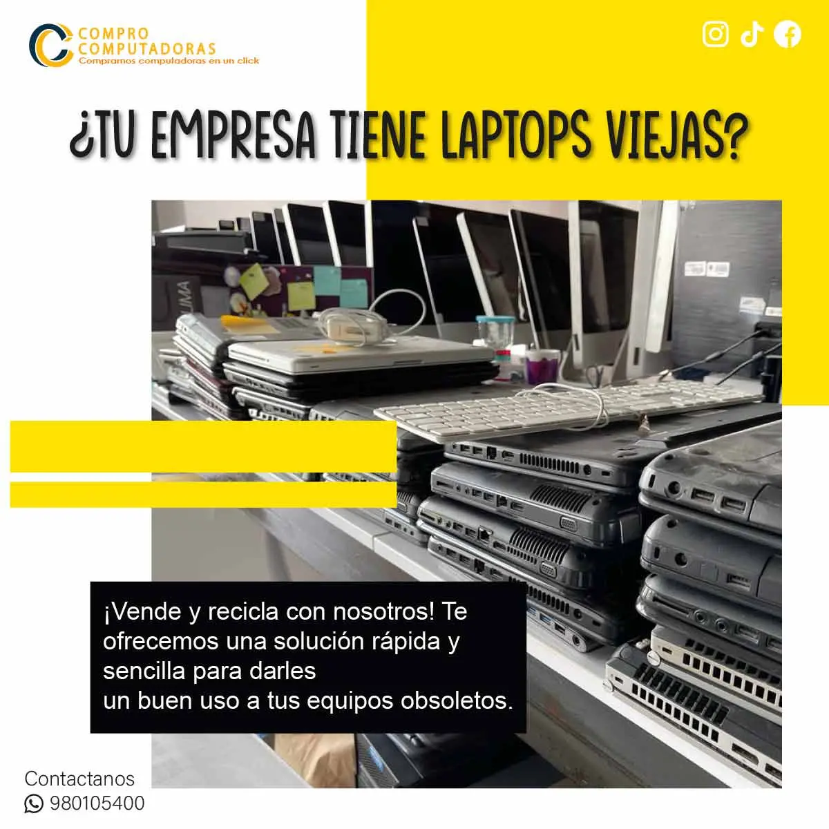 COMPRAMOS LAPTOPS