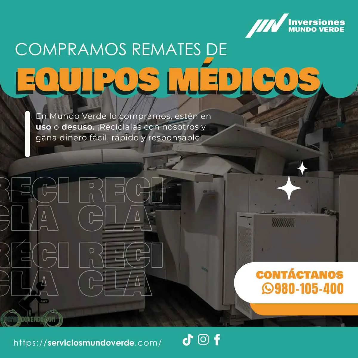 COMPRAMOS EQUIPOS MEDICOS 