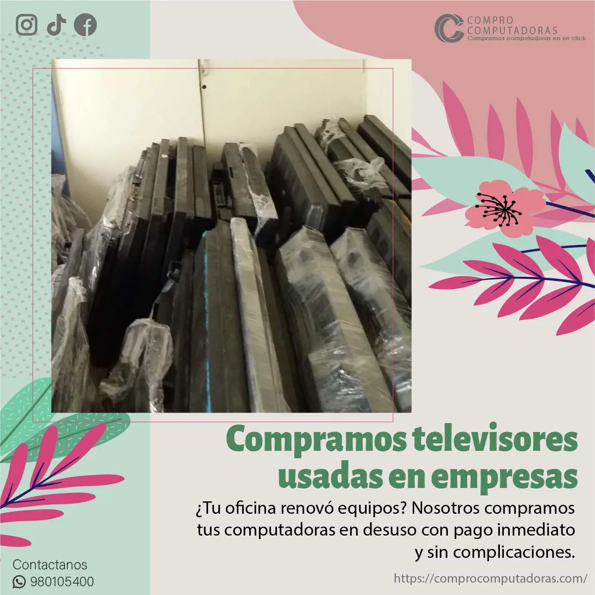 COMPRAMOS TELEVISORES