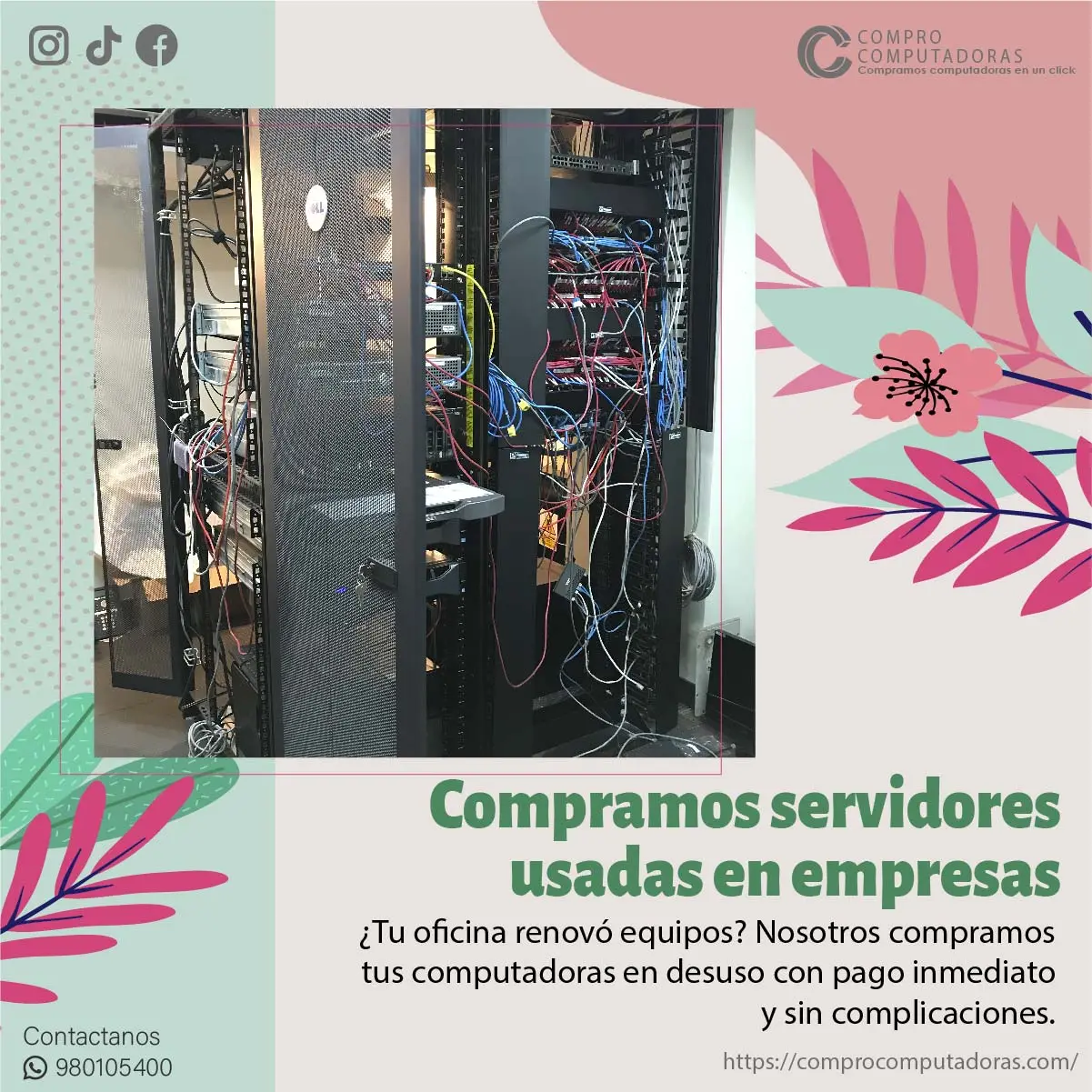 COMPRAMOS SERVIDORES 