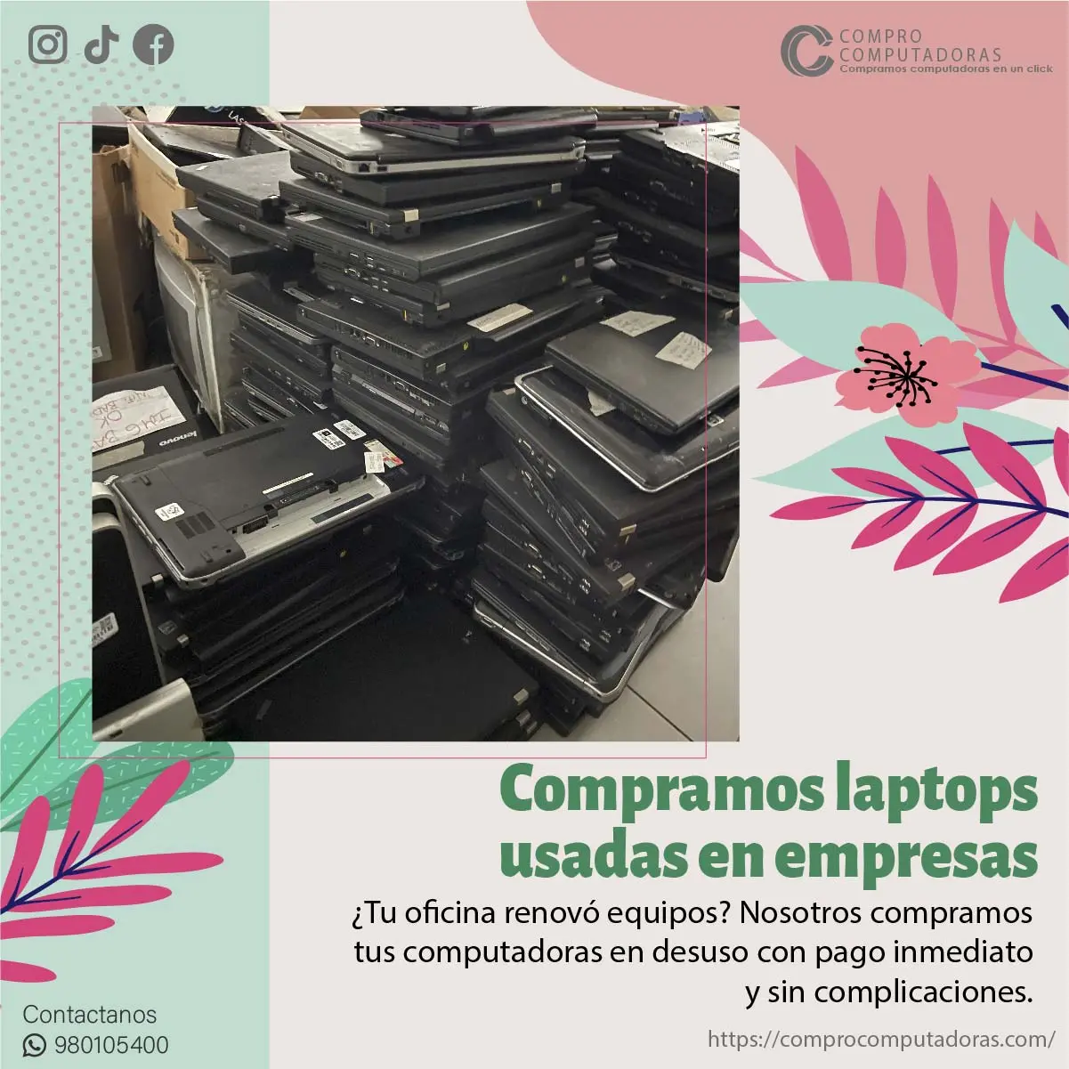 COMPRAMOS LAPTOPS
