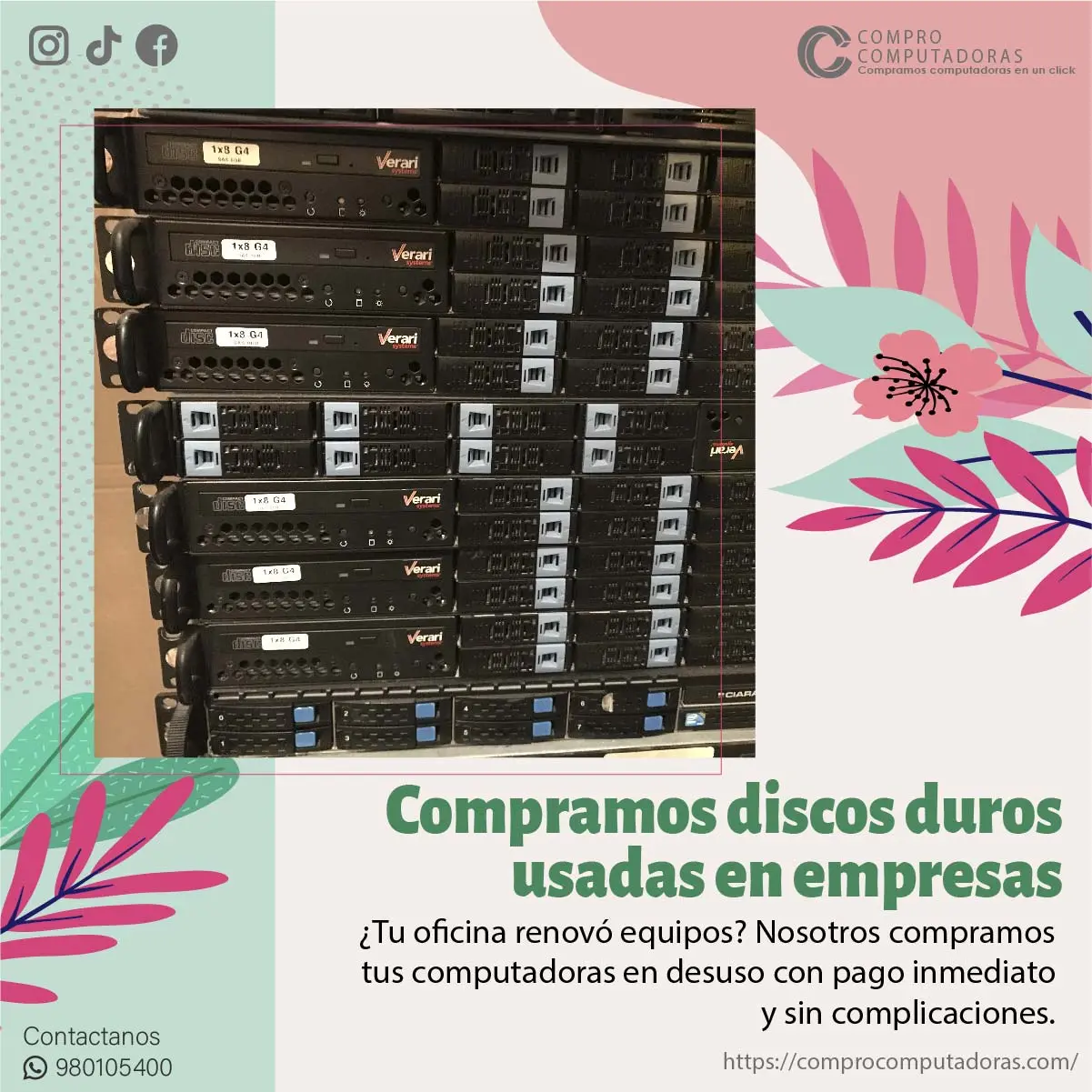 COMPRAMOS DISCOS DUROS