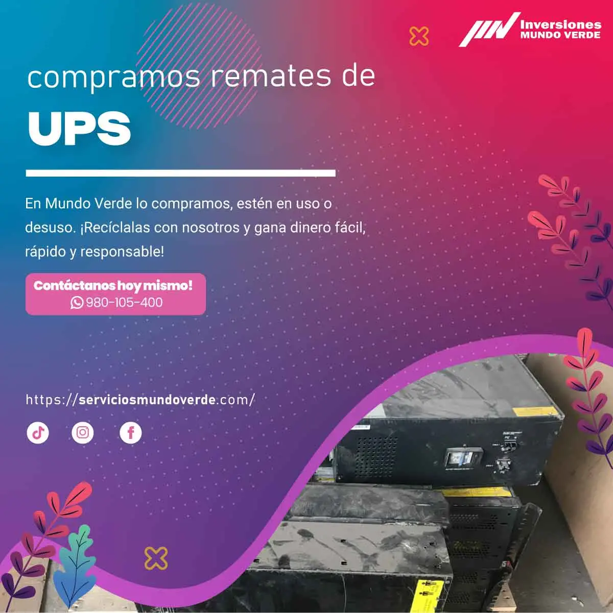 COMPRAMOS UPS