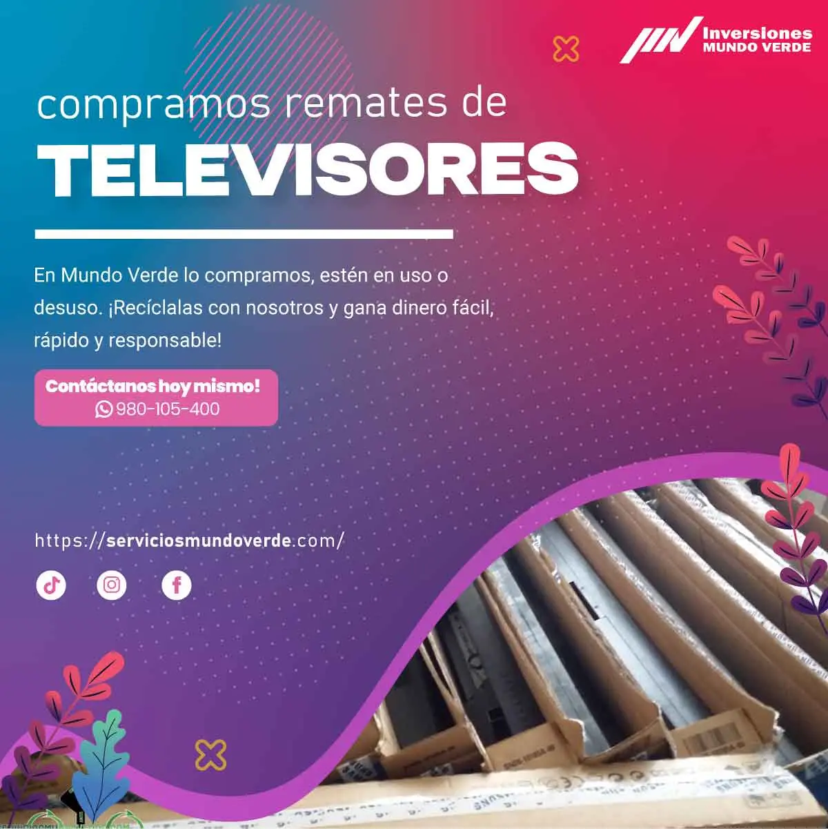 COMPRAMOS TELEVISORES