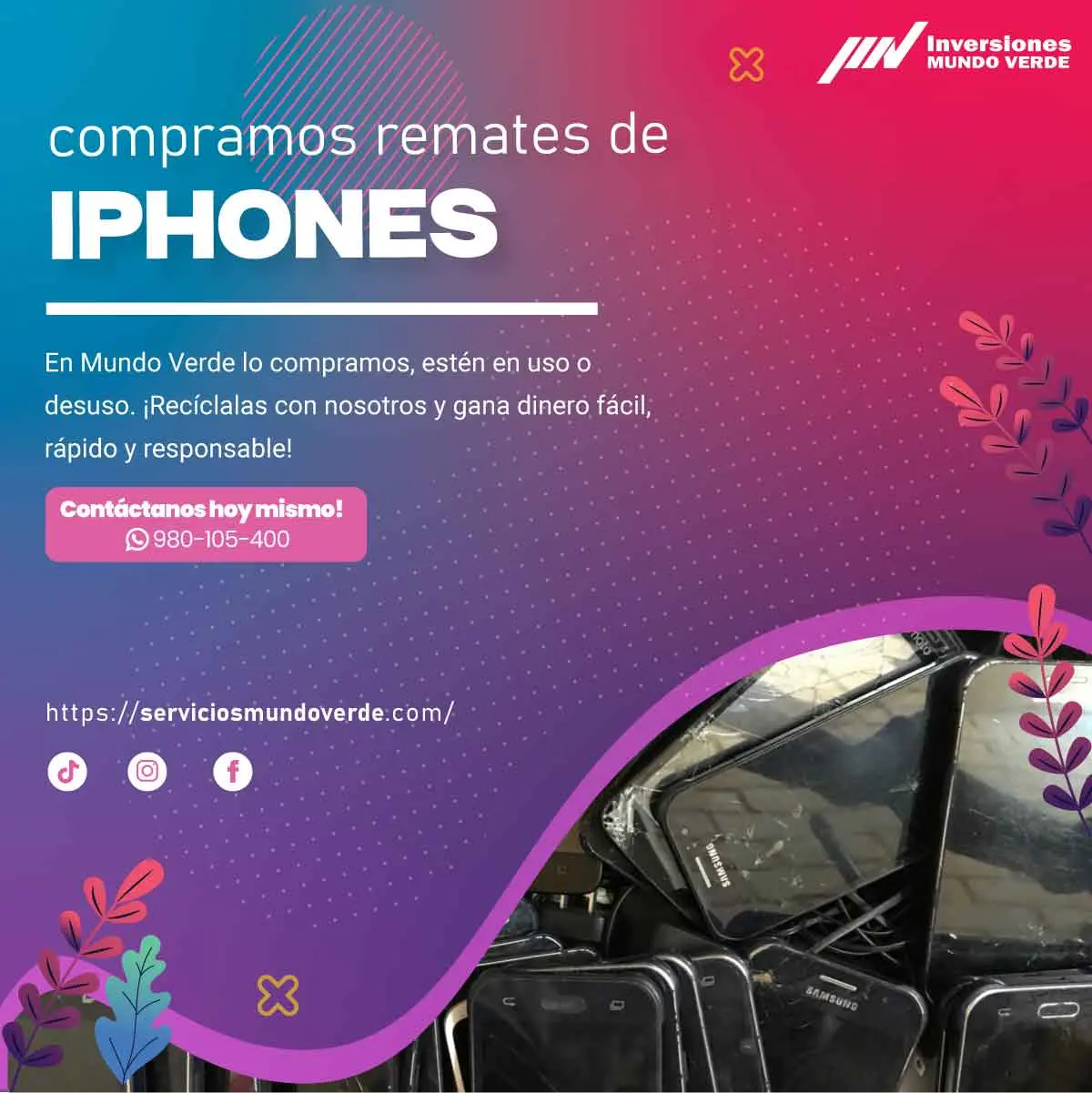 COMPRAMOS IPHONE