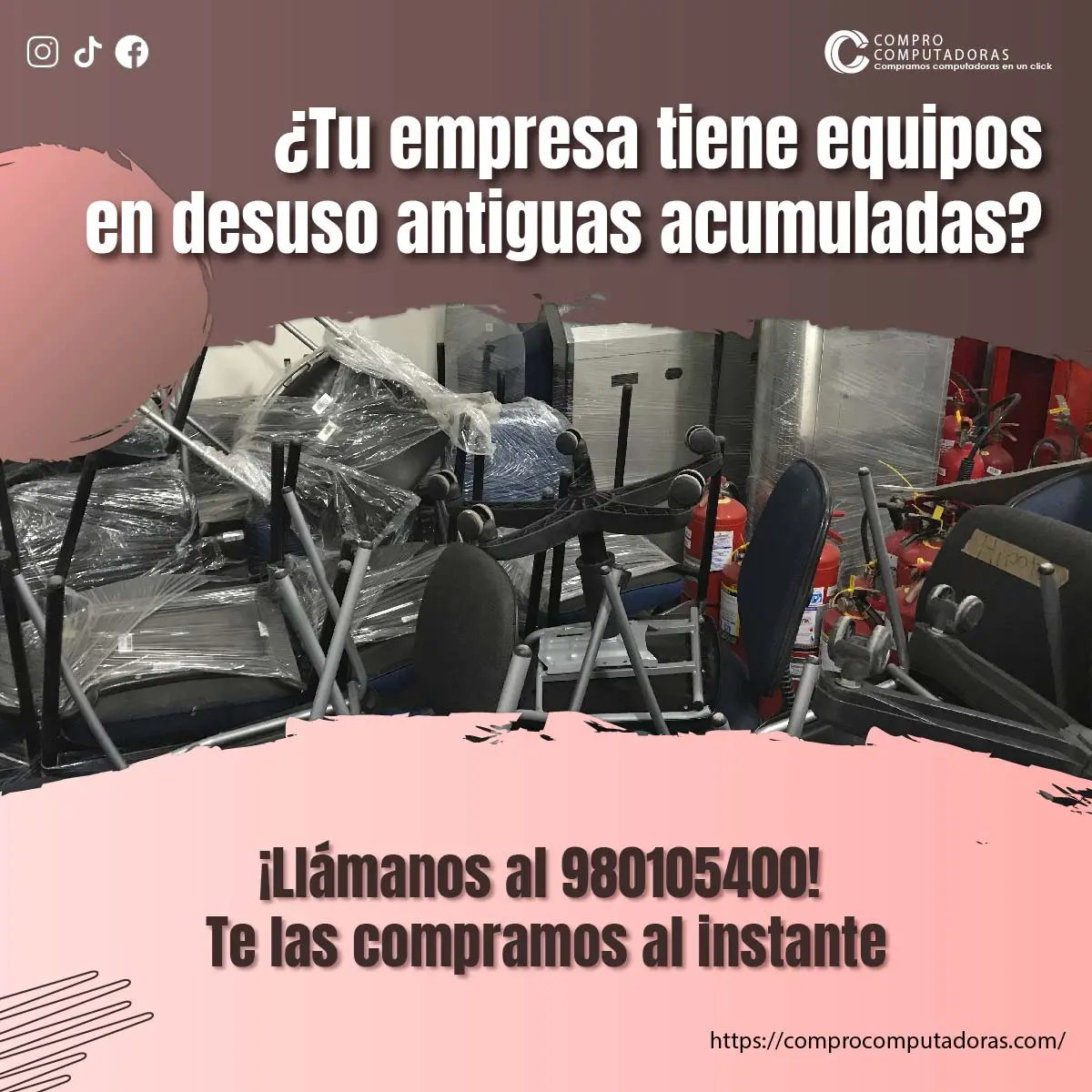 TIENES EQUIPOS EN DESUSO LO COMPRAMOS 