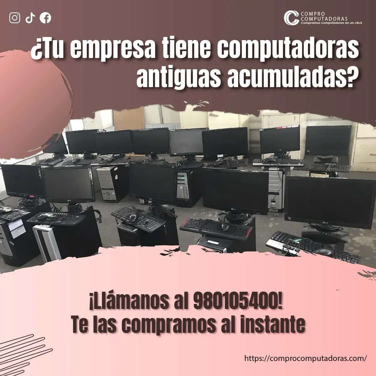 COMPRAMOS COMPUTADORAS
