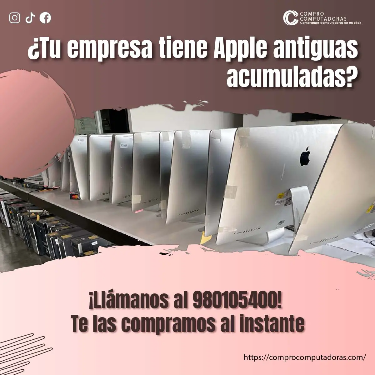 TIENES APPLE DE TODO TIPO NOSOTROS LO COMPRAMOS