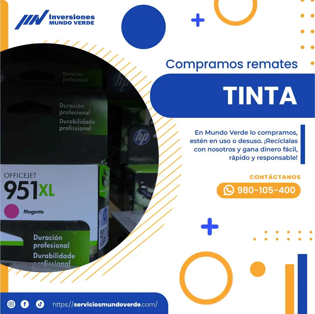 COMPRAMOS TINTAS