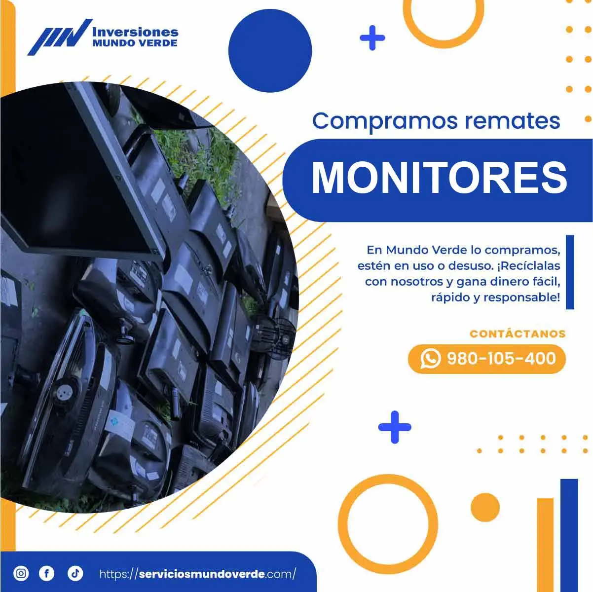 COMPRAMOS MONITORES