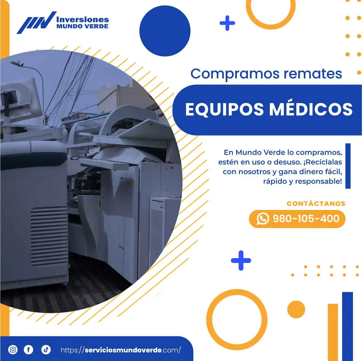 COMPRAMOS EQUIPOS MEDICOS