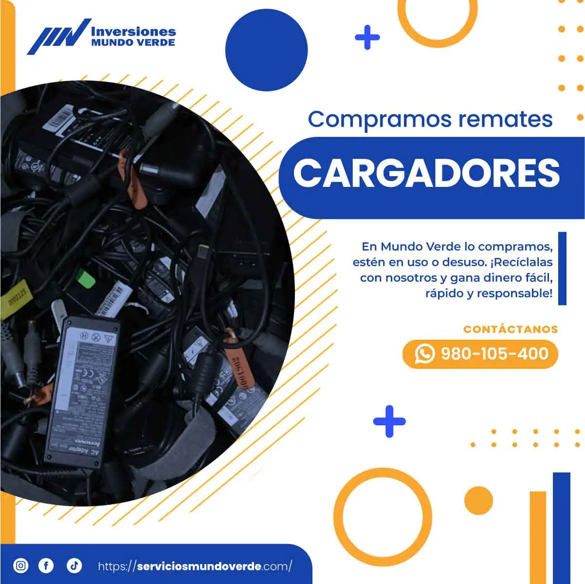 COMPRAMOS CARGADORES