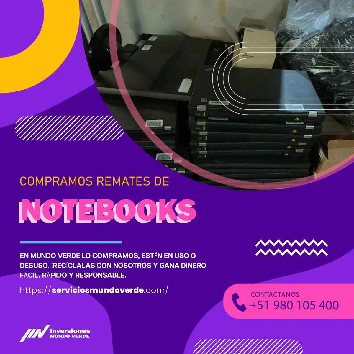 COMPRAMOS NOTEBOOKS