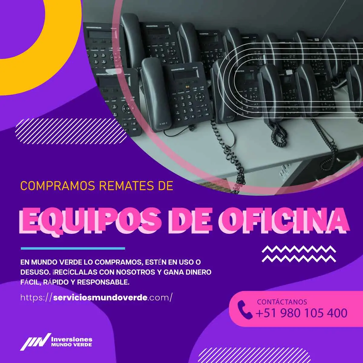 COMPRAMOS EQUIPOS DE OFICINA