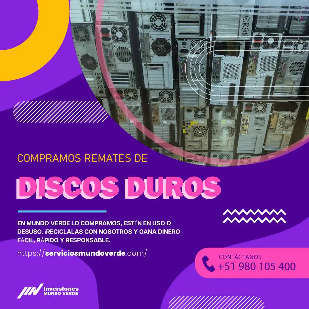 COMPRAMOS DISCOS DUROS