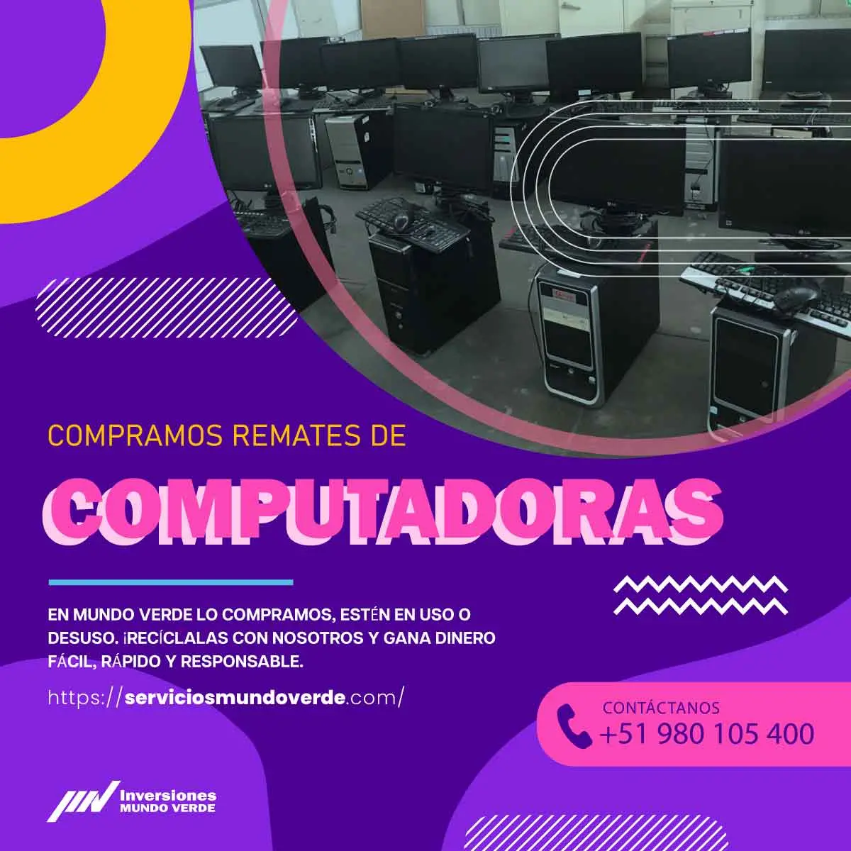 COMPRAMOS COMPUTADORAS