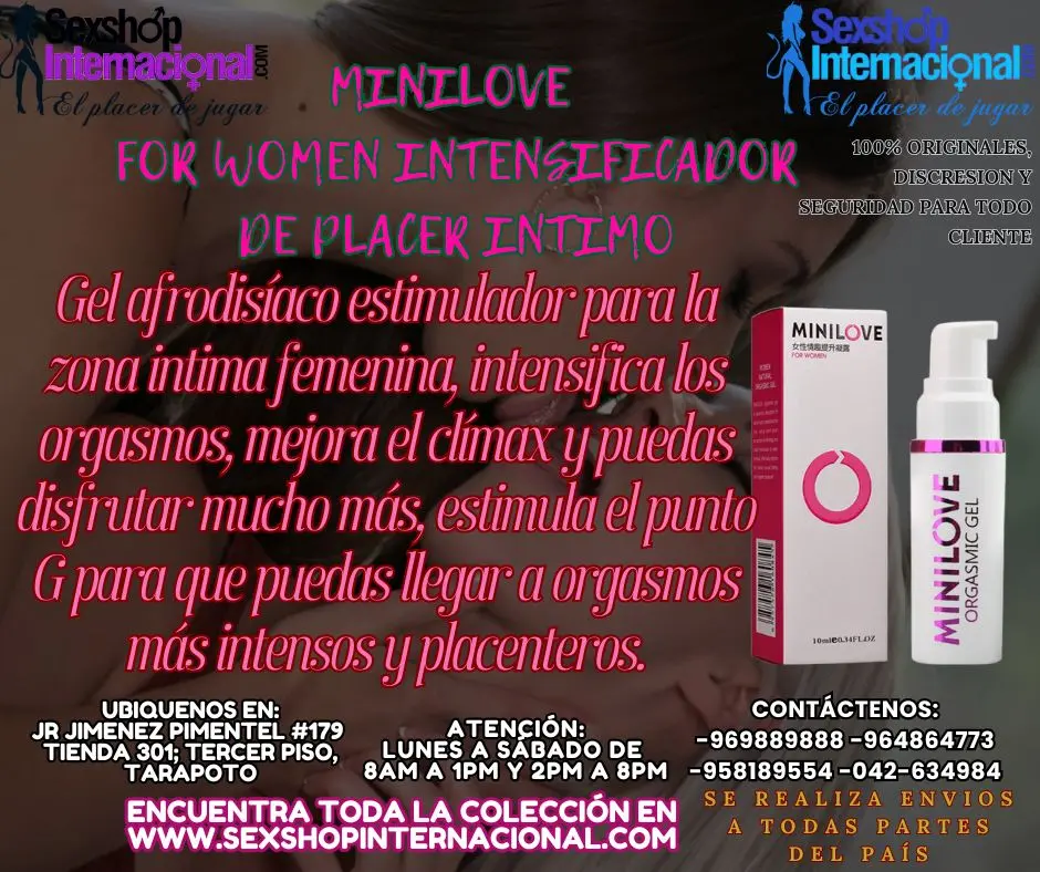 FOR WOMEN INTENSIFICADOR DE PLACER INTIMO Y FACILITA LOS ORGASMOS