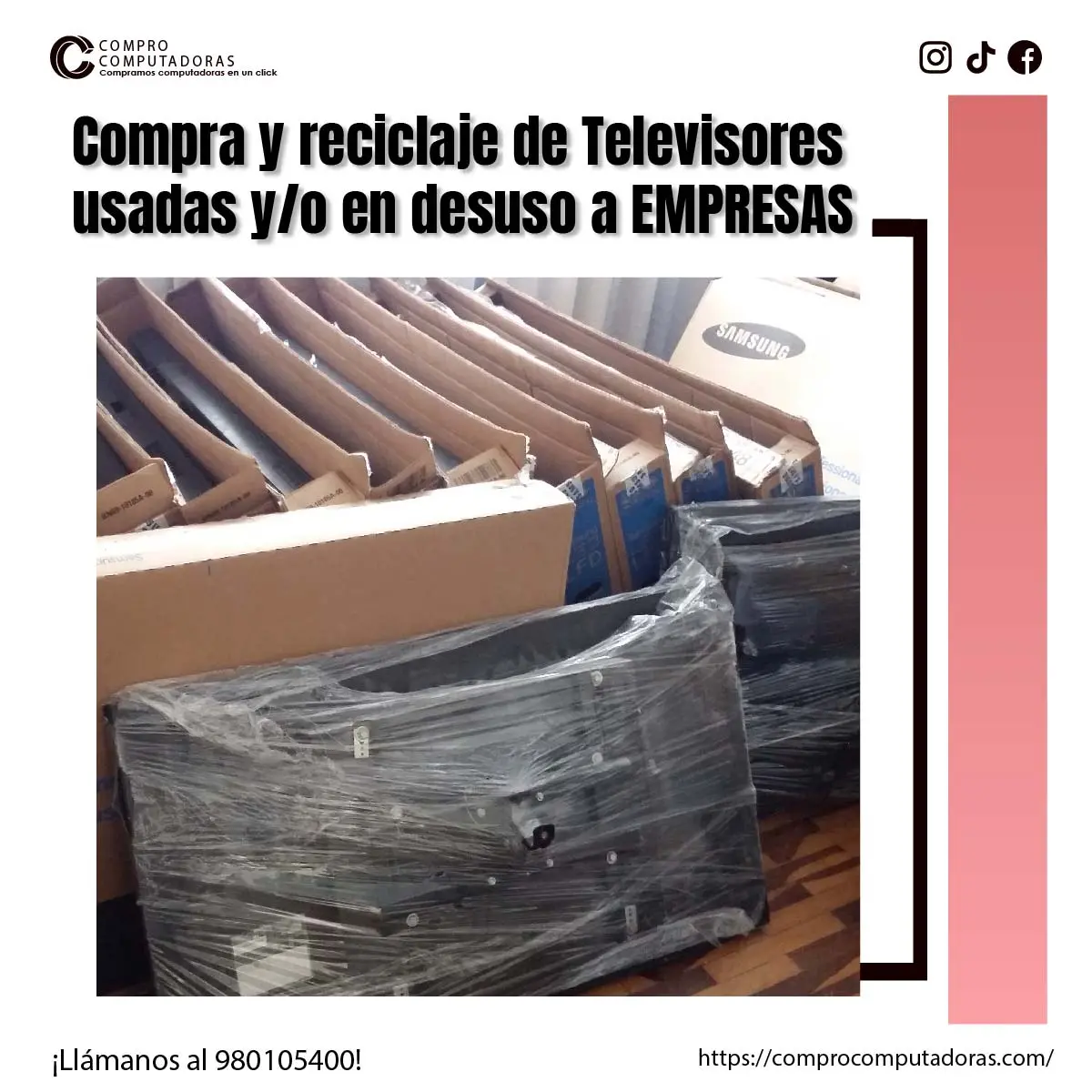 COMPRAMOS TELEVISORES