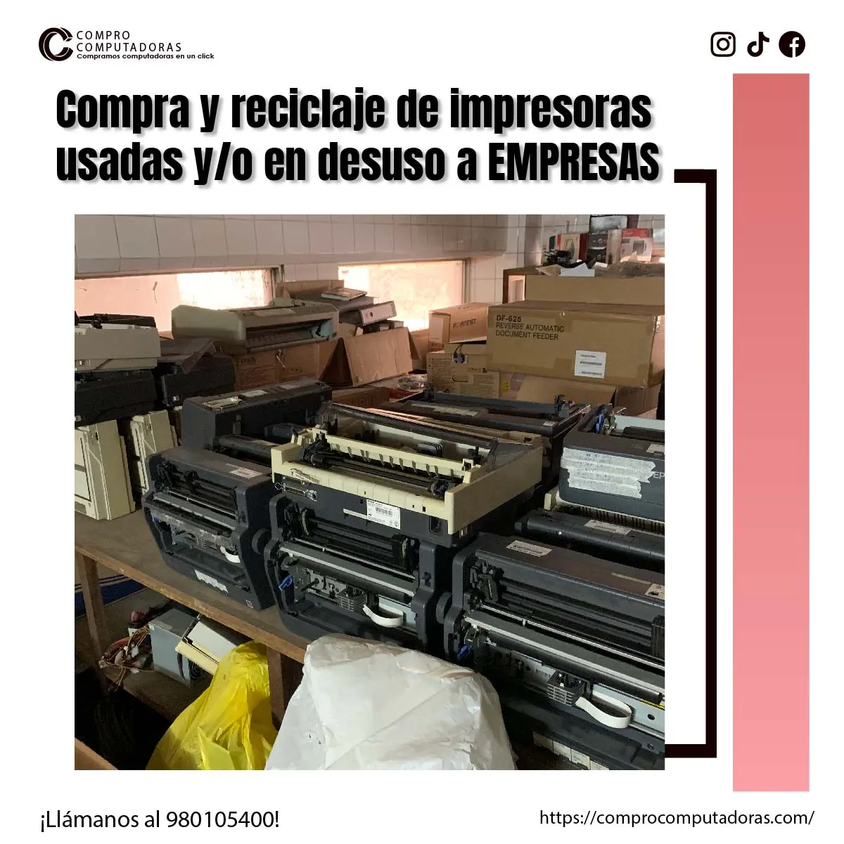 COMPRAMOS IMPRESORAS