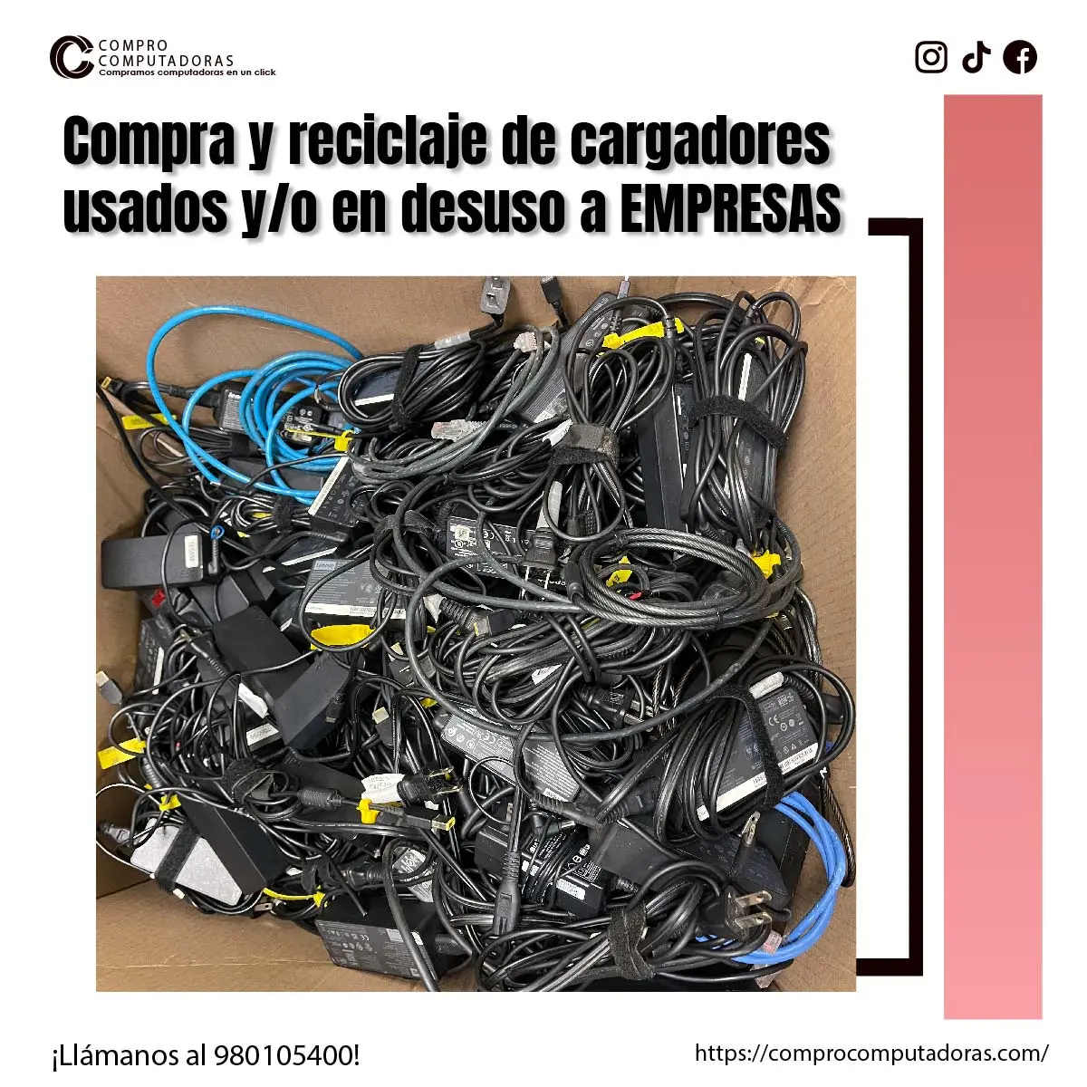 COMPRAMOS CARGADORES