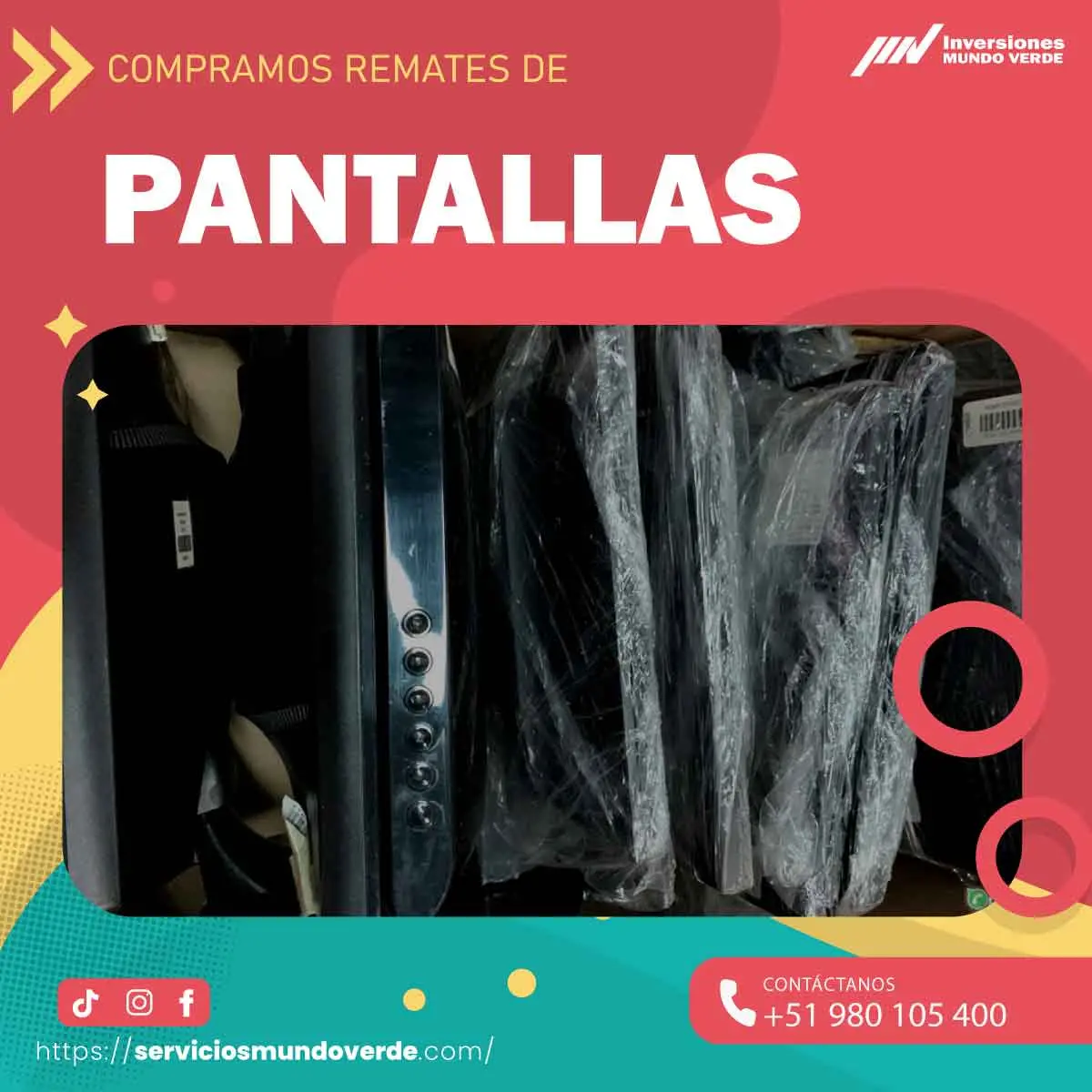 COMPRAMOS PANTALLAS