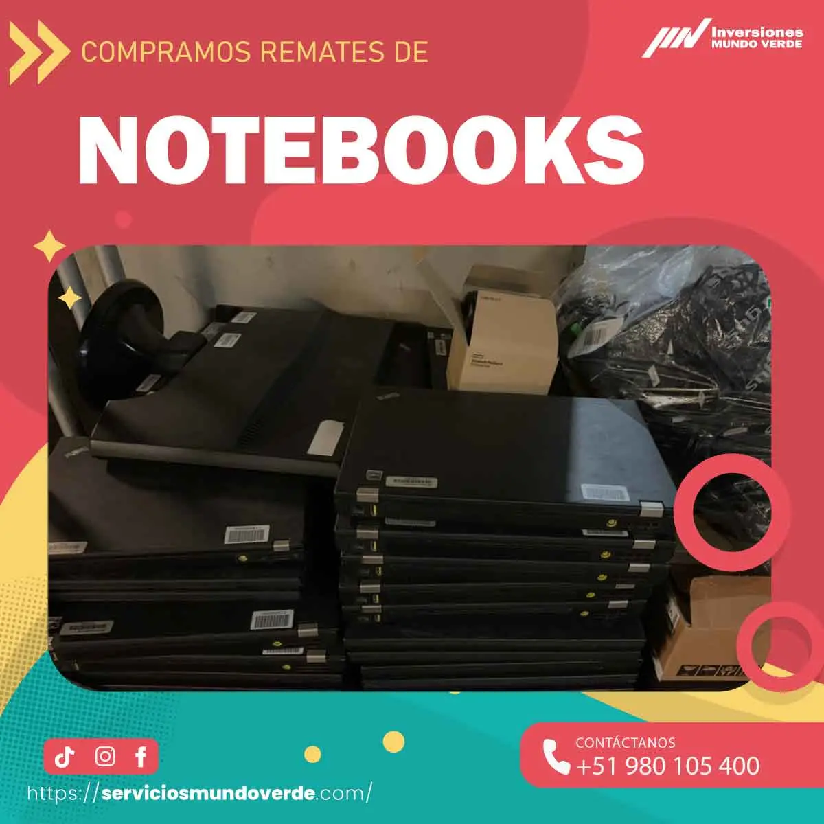 COMPRAMOS NOTEBOOKS 