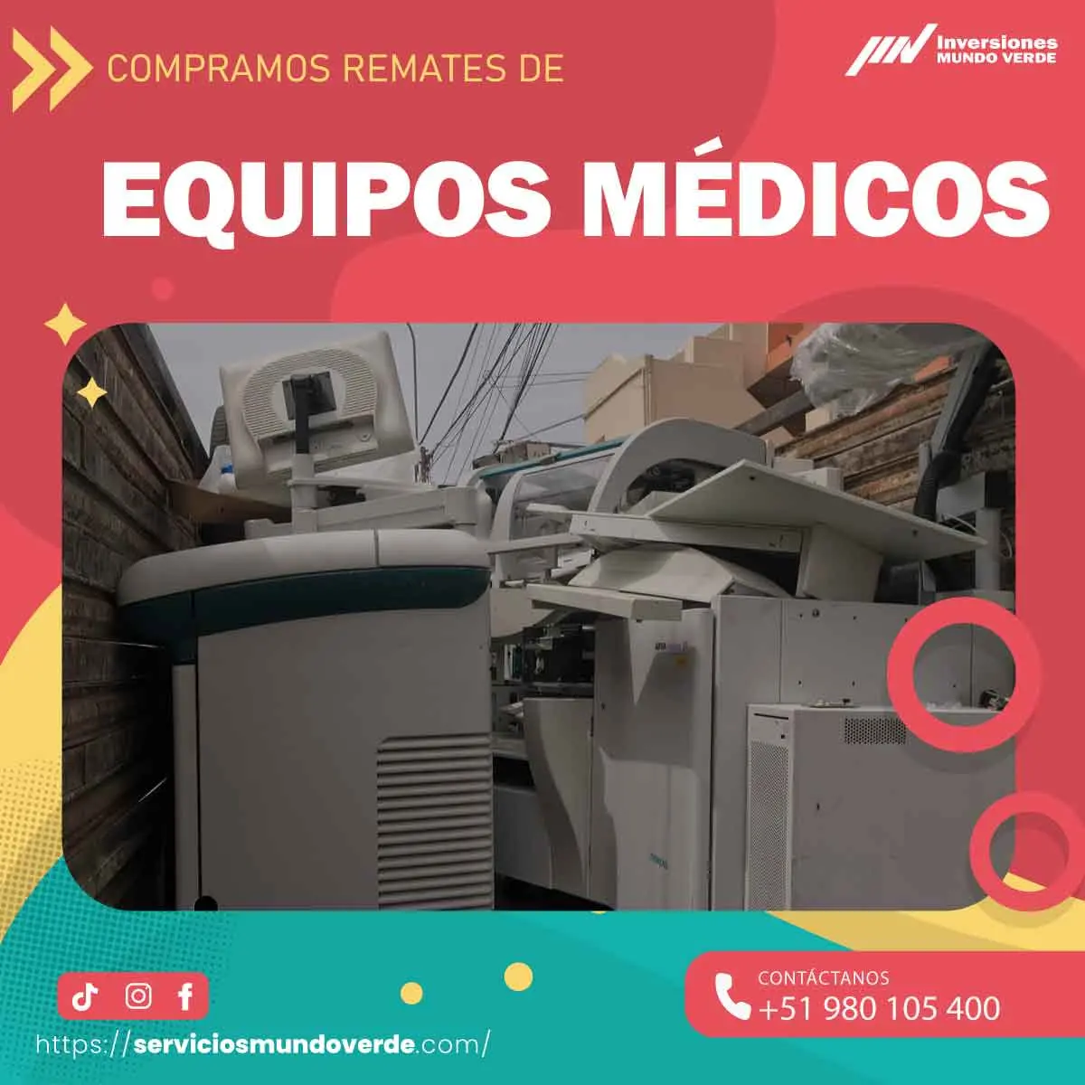COMPRAMOS EQUIPOS MEDICOS