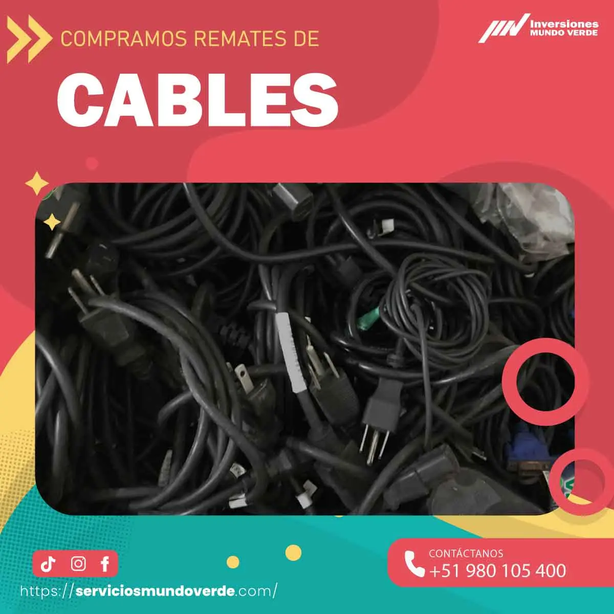 COMPRAMOS CABLES 