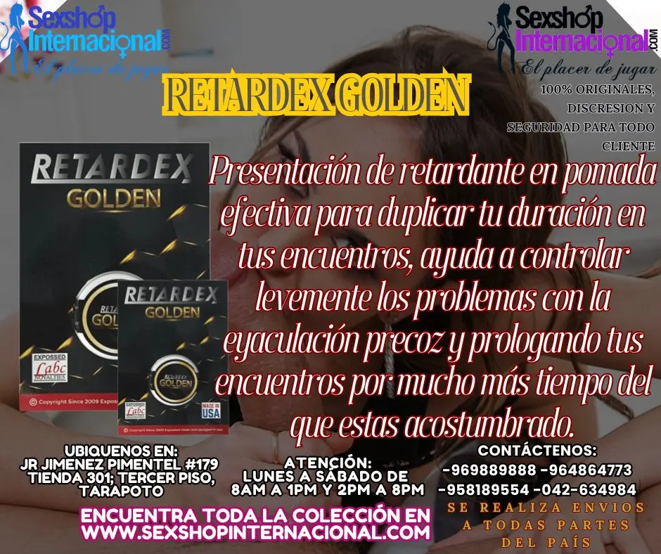RETARDANTES EN PRESENTACIONES DE SPRAY GEL Y POMADAS