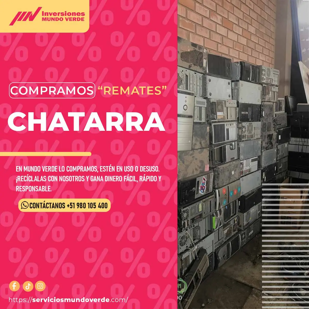  Dale nueva vida a tus equipos usados y gana con Servicio Mundo Verde 