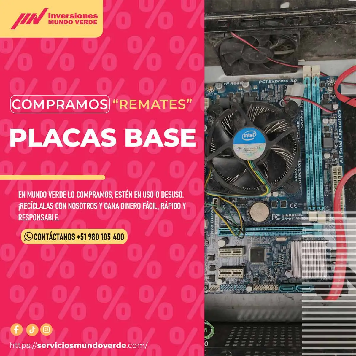 Reciclaje sin complicaciones Rápido fácil y rentable con Servicio Mundo Verde 