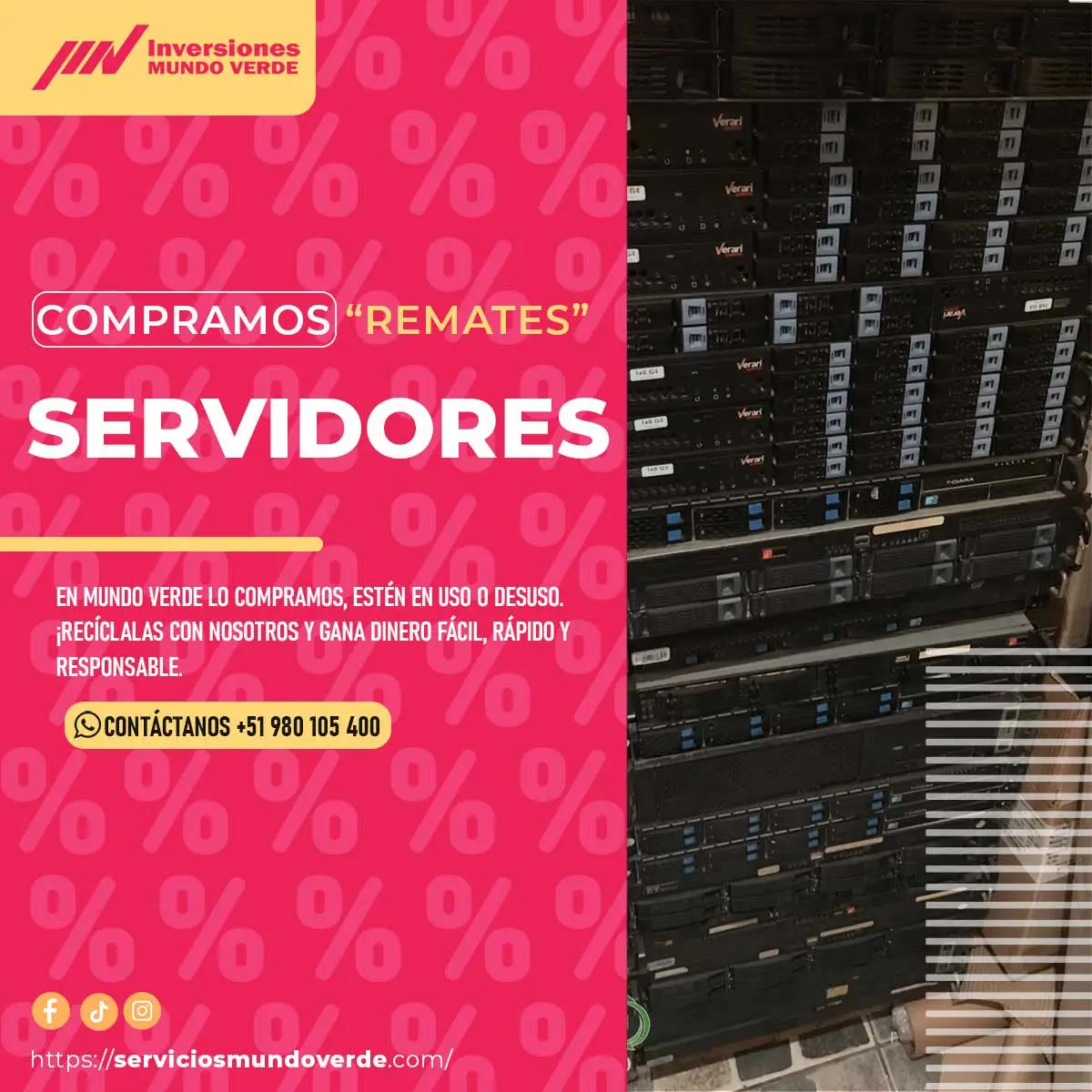 Reciclaje sin complicaciones Rápido fácil y rentable con Servicio Mundo Verde 