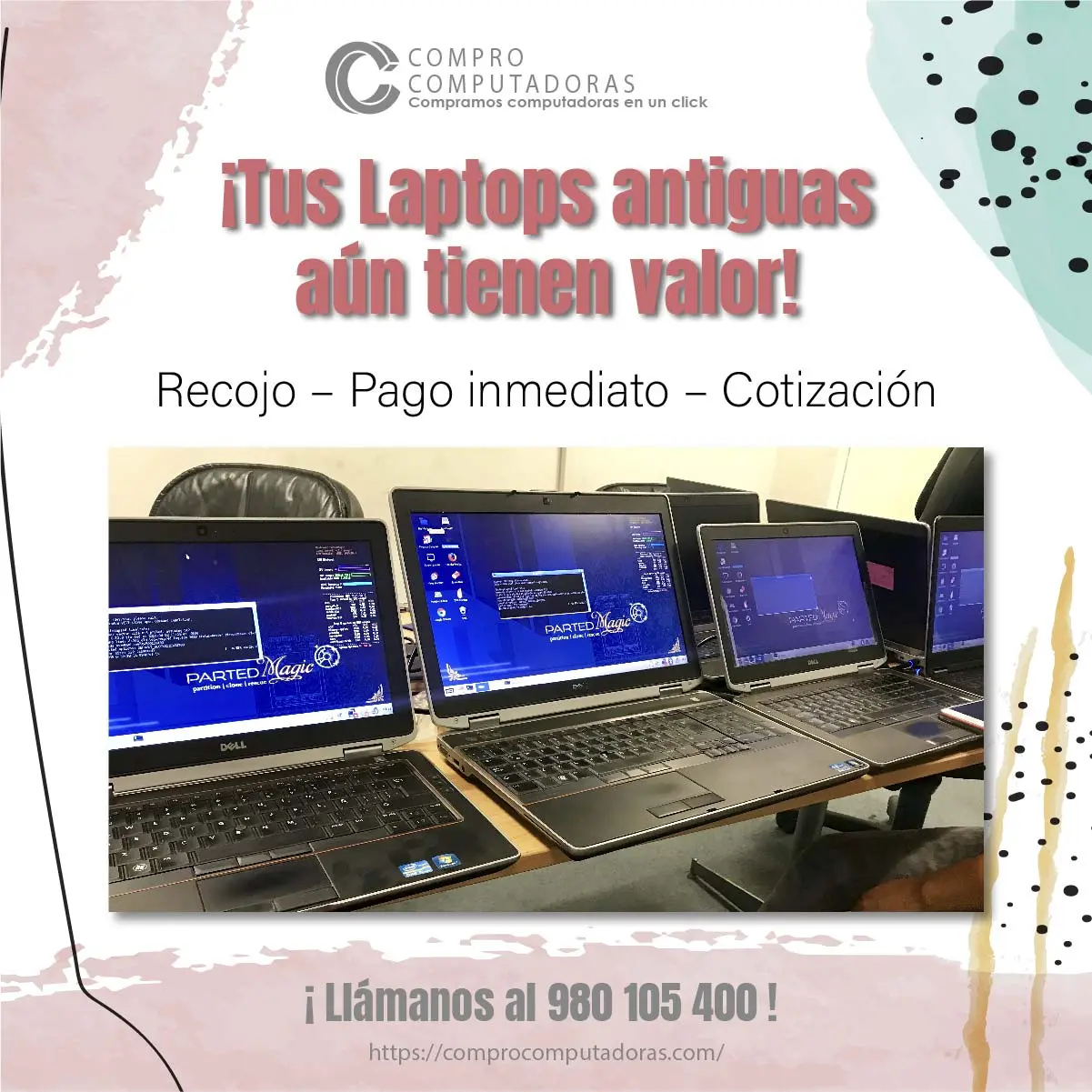 COMPRAMOS LAPTOPS