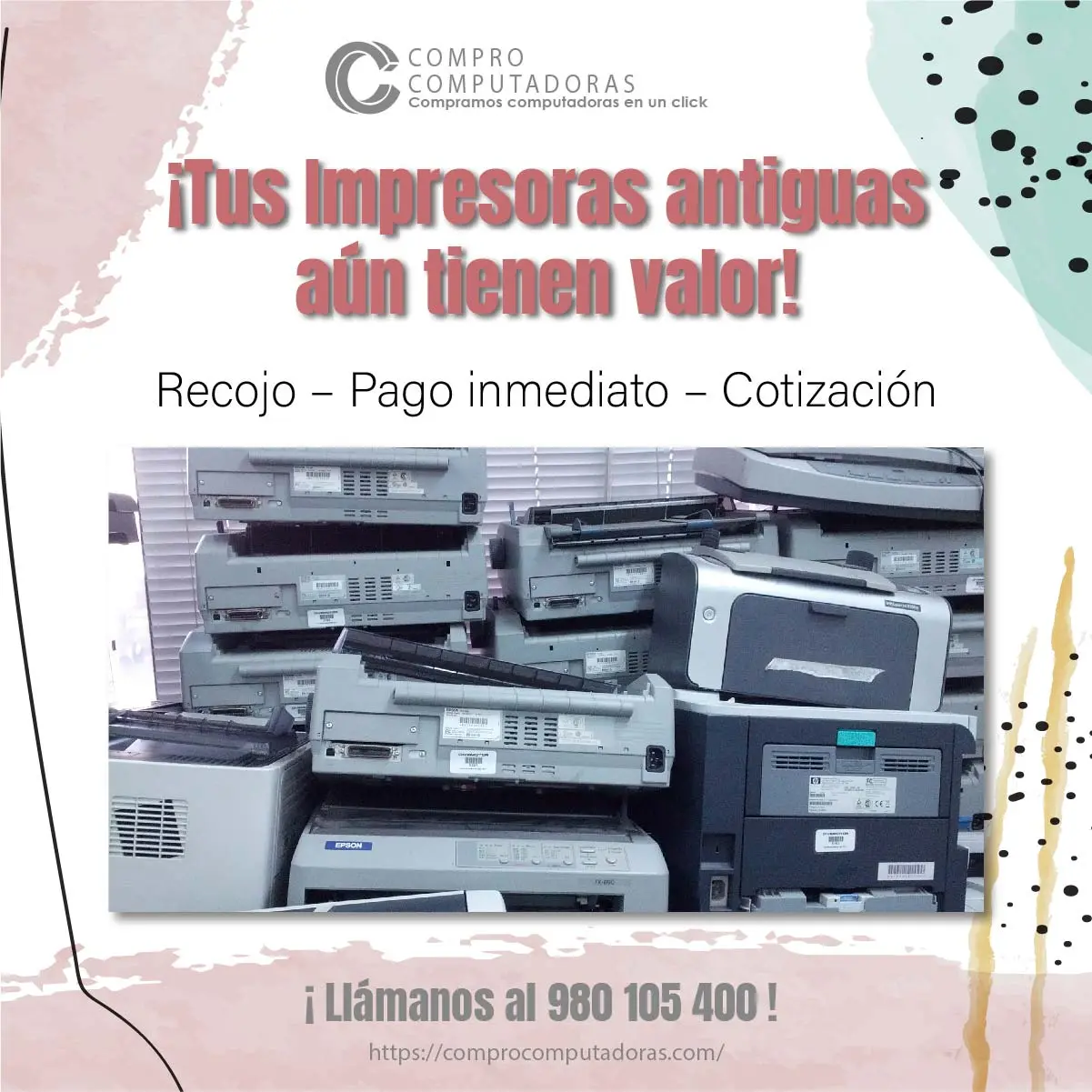 COMPRAMOS IMPRESORAS