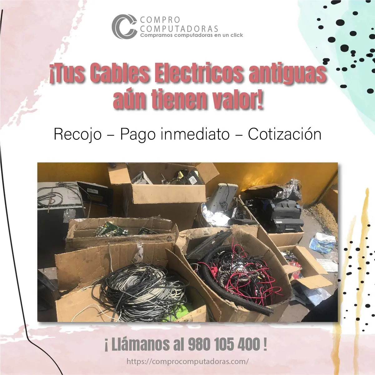 COMPRAMOS CABLES ELECTRICOS 