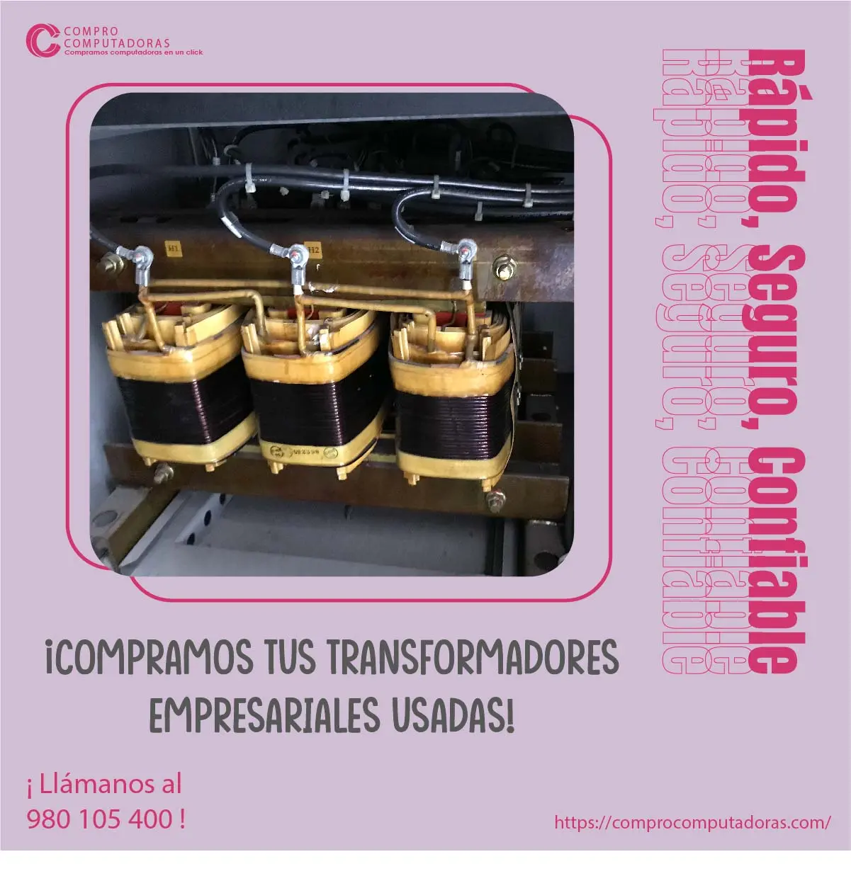 TIENES TRANSFORMADORES LO COMPRAMOS