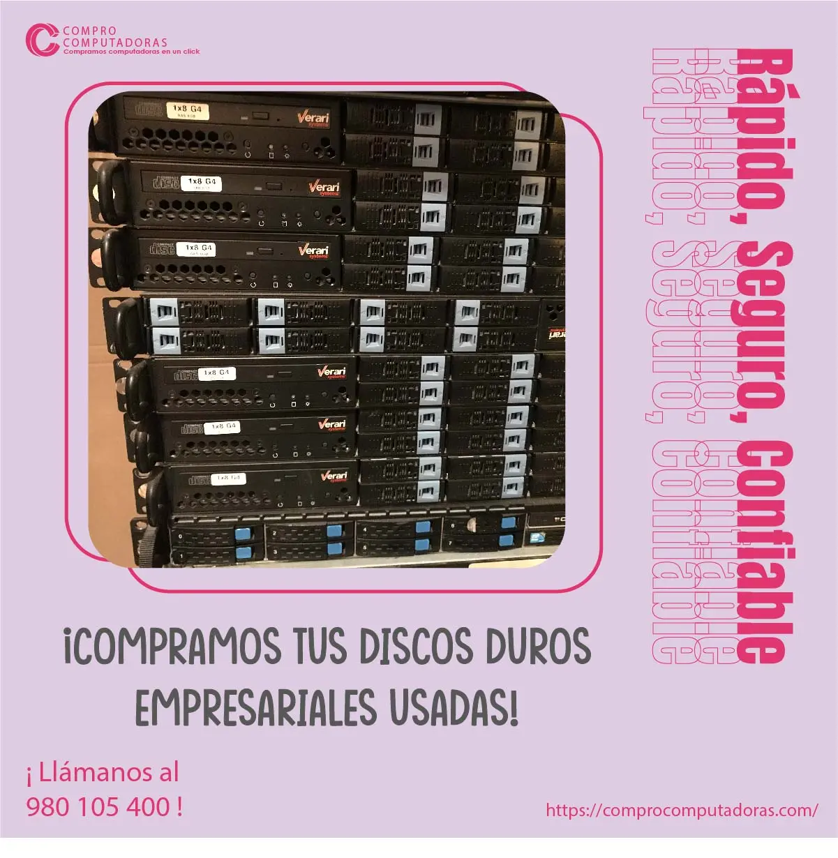 COMPRAMOS DISCOS DUROS