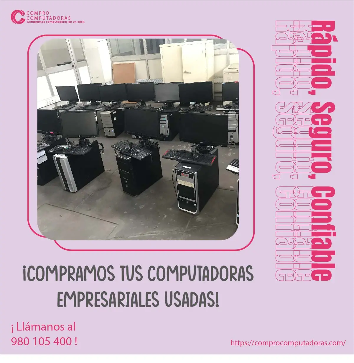 TIENES COMPUTADORAS NOSOTROS LO COMPRAMOS 