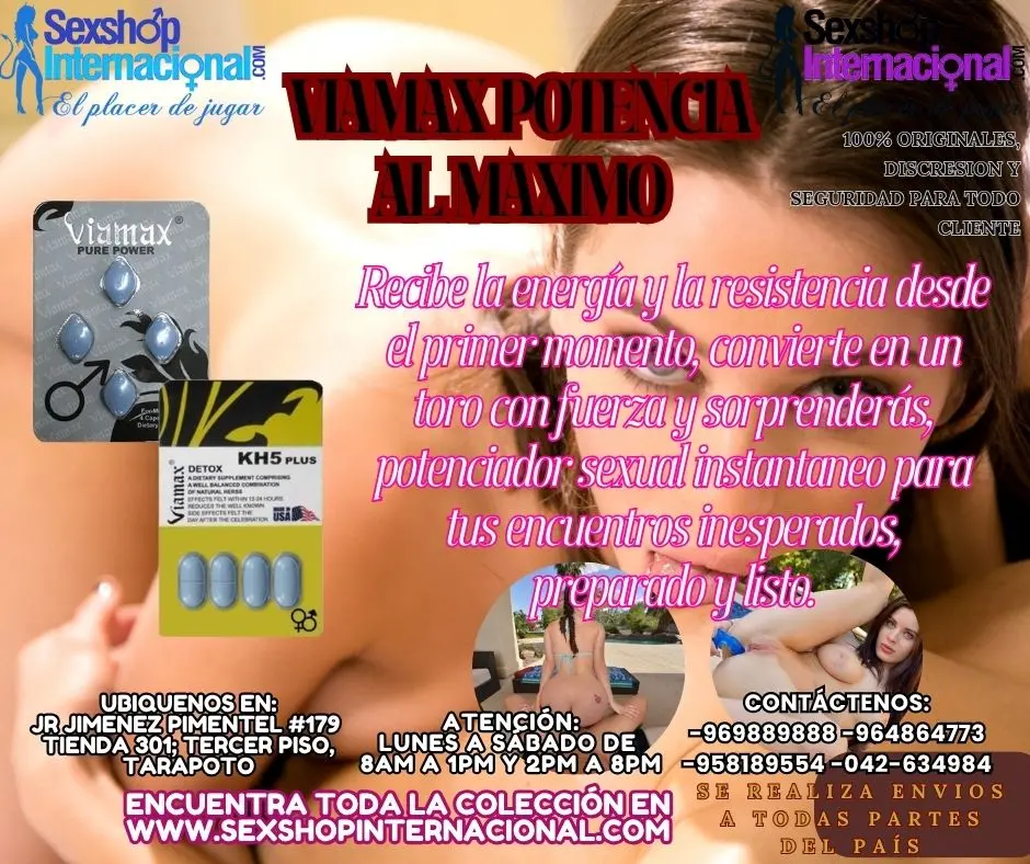 PREPARADO Y LISTO PARA LA ACCION CON VIAMAX