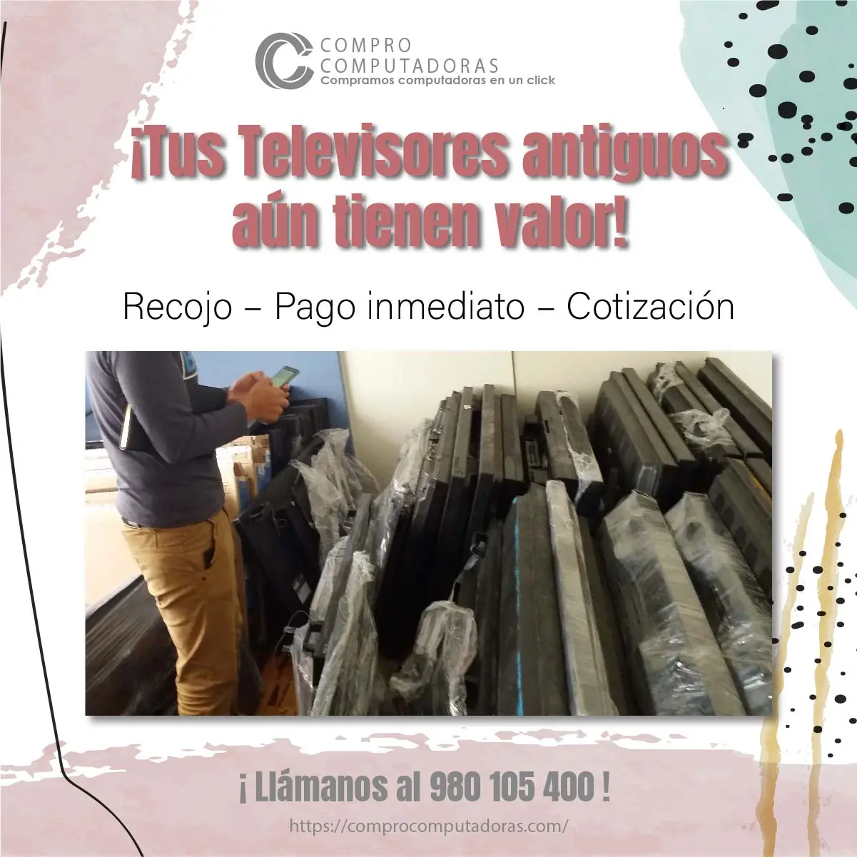 COMPRAMOS TELEVISORES